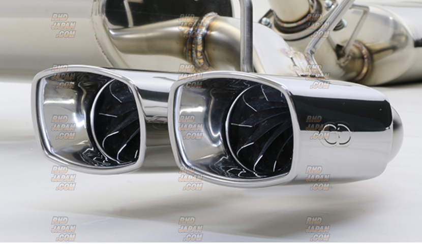 Ganador Vertex 4WD/SUV Muffler Exhaust System Quad Squared Tail